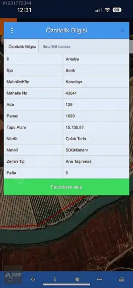 Serik Karadayı'da Sahile Yakın 126 Dönüm Nadide Arazi — fotoğraf 4
