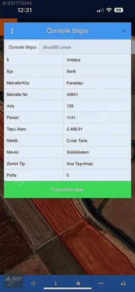 Serik Karadayı'da Sahile Yakın 126 Dönüm Nadide Arazi — fotoğraf 5